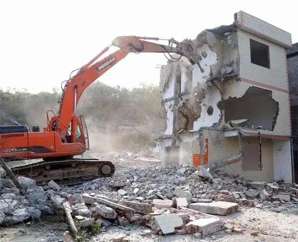 龙里建筑物拆除